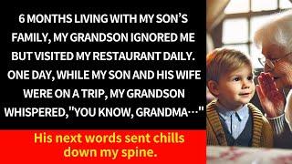 One day while my son and his wife were on a trip my grandson whisperedYou know Grandma…