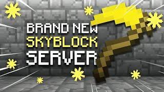 BRAND *NEW* OP SKYBLOCK SERVER OF 2024  Minecraft Skyblock  1.8 - 1.21