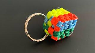 How To Make A Paracord Cube keychain