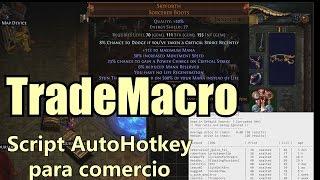 PoE - TradeMacro Script de comercio para AutoHotkey