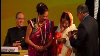 Prime Minister the Hon. Kamla Persad-Bissessar receives Pravasi Bharatiya Samman award in India