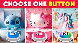 Choose One Button BOY or GIRL or BOTH  Quiz Kingdom