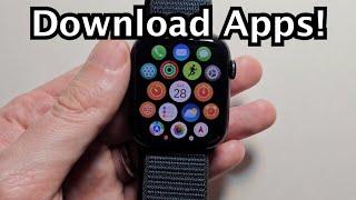 Apple Watch How to Download Apps from App Store Series 9  others