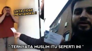 Pria Bule ini Terharu Melihat Pengorbanan Seorang Muslim Mendatangi Rumahnya Demi ini 