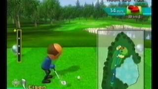 Wii Sports - Golf - Hole in one - Hole 2
