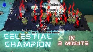 Killing Celestial Champion with Shadow Resurrection Merm in 2 Minute  Wurt New Skill Tree BETA