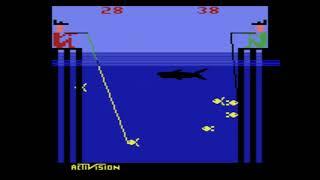 Atari 2600 Fishing Derby Gameplay