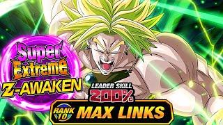 THIS IS A PROFESSIONAL CHEF LEVEL 10 LINKS 100% SUPER EZA STR LSSJ BROLY DBZ Dokkan Battle