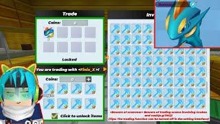 Overpay Blue Scythe Rare And How To Get Sharkvour Pet Cool Trade in Skyblock BlockmanGo