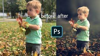 Outdoor Portrait  Edit Child - Photoshop Tutorial