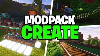 PACK de MODS de EXPANSIÓN de CREATE para Minecraft 1.20.1  ¡MODPACK TECNOLÓGICO