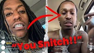 Rico Recklezz VS Memo 600 Snitching Allegations