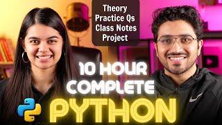 Python Tutorial for Beginners - Full Course with Notes & Practice Questions