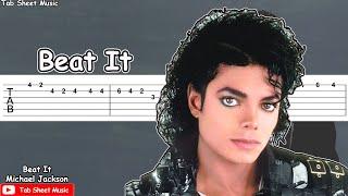 Michael Jackson - Beat It Guitar Tutorial