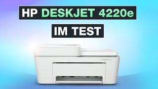 HP DeskJet 4220e im Test - Viele Stärken aber auch einige Schwächen - Testventure