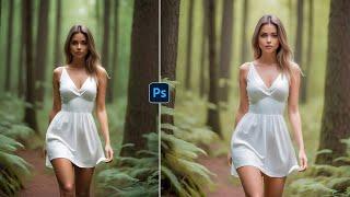 Natural yello Effect Color Grading Photoshop Tutorial   Vidu Art