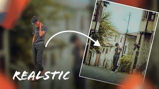 how to do realistic editing on your phone  realistic photo editing in phone...