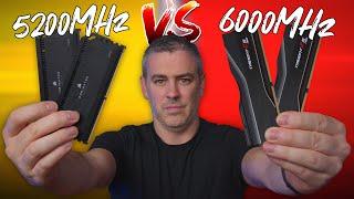 Ryzen 7000 Series - Is Faster Memory BETTER?? 5200MHz Vs 6000MHz