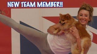 MY DOG SIGNS FOR GB TAEKWONDO  JADE JONES VLOG