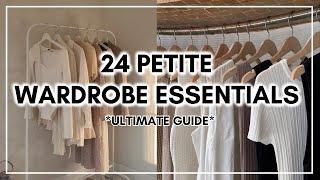 24 PETITE Wardrobe Essentials For EVERY SEASON 2024 Ultimate Petite Clothing Guide