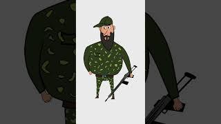 واقیت خدمت سربازی چیه؟#animation #shorts #cartoon