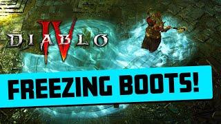 Diablo 4 Penitent Greaves UNIQUE Freezing Boots