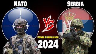 NATO vs Serbia Military Power Comparison 2024  Who is More Powerful?