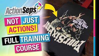 Last Chance at $99  ActionSeps™ Training Course - How to Screen Print Simulated Spot Process Images