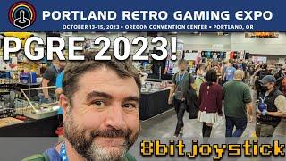 Portland Retro Gaming Expo 2023 Main Hall Tour - 8bitjoystick
