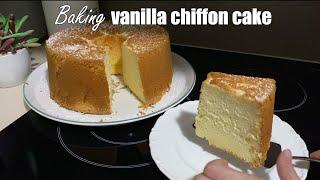 Baking Vanilla Chiffon Cake