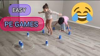 Jumping game  pe games and activities for kids  Primary school and elementary school