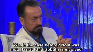 Hazrat Khidr pbuh is involved in all the great events  At the moment he is paving the way for Hazrat Mahdi pbuh and the Prophet Jesus pbuh