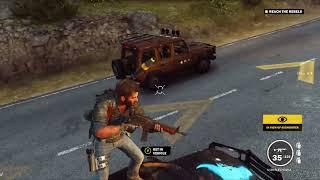 Just Cause 3 - The Big Glitch but it happens in the intro mission