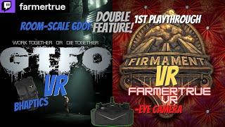 GTFO VR flat2VRs best & Firmament VR Stunning Adventure  Eye Cam #vr #quest3 #live #pimax Crystal