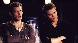 The Vampire Diaries All Klaus and Stefan Scenes Together HD