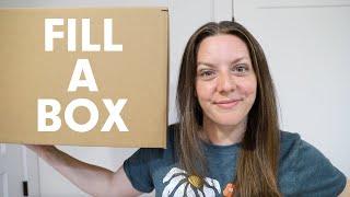 MINIMALISM Decluttering Challenge  Declutter With Me  ONE box less