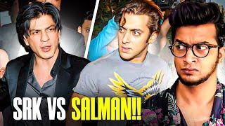 Shah Rukh Khan Vs Salman Khan  Bollywood Real Ugly Fights #2