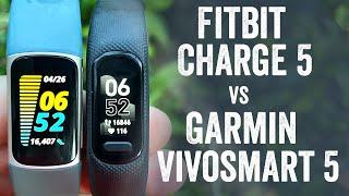 Fitbit Charge 5 vs Garmin Vivosmart 5 A Ridiculously Detailed Review