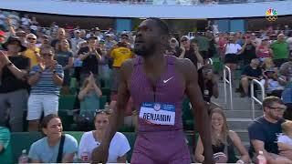 Rai Benjamin secures world lead  U.S. Olympic Track & Field Trials