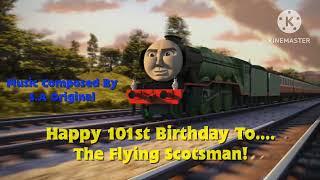 Happy 101st Birthday To Flying Scotsman