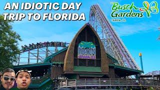 An Idiotic Day Trip to Busch Gardens Tampa - NJ to FL and Back in 24 Hours