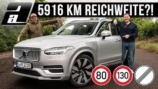 2024 Volvo XC90 T8 455PS 709Nm  12 Liter auf 100km?  VERBRAUCHTEST