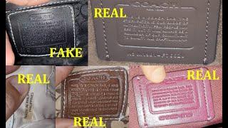 Coach bag real vs fake. How to spot fake Coach New York tote bags and purses