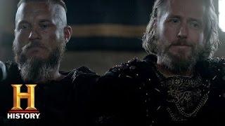 Vikings Ragnar and Ecbert Talk Strategy Season 3 Episode 4  History