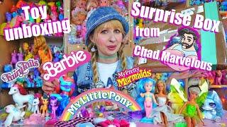 Surprise unboxing - vintage & modern toys & dolls - 80s 90s G1 My little Pony Barbie Disney