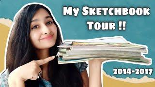 MY OLD SKETCHBOOK TOUR  NIFT ENTRANCE EXAM PREPARATION  2020