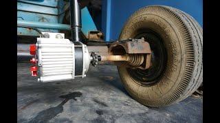 DIY Electric Powerful Truck - Used Dual 2 Motor See How To Make