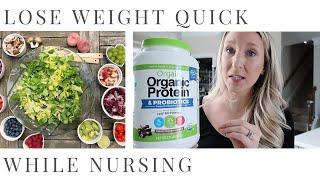 HOW TO TO LOSE WEIGHT WHILE BREASTFEEDING  Full Day of Eating 2020  Taylor Lindsay