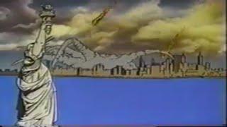 Banned anti-Jehovahs Witness cartoon describing their beliefs 1980s