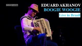 Драйвовый Буги Вуги на баяне  Boogie Woogie on accordion Аханов в Бразилии Live in Brazil.